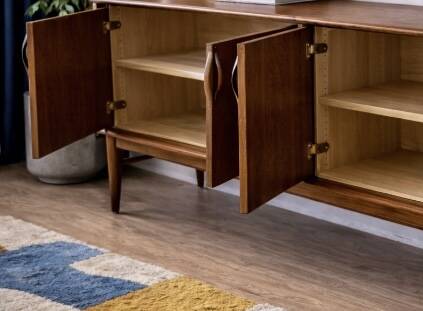 Enfilade scandinave vintage en teck