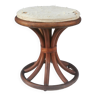 Bamboo and rattan stool “tam tam style”