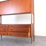 Crédence Mid-Century en Teck Modèle RY-20 par Hans Wegner pour Ry Møbler, Danemark