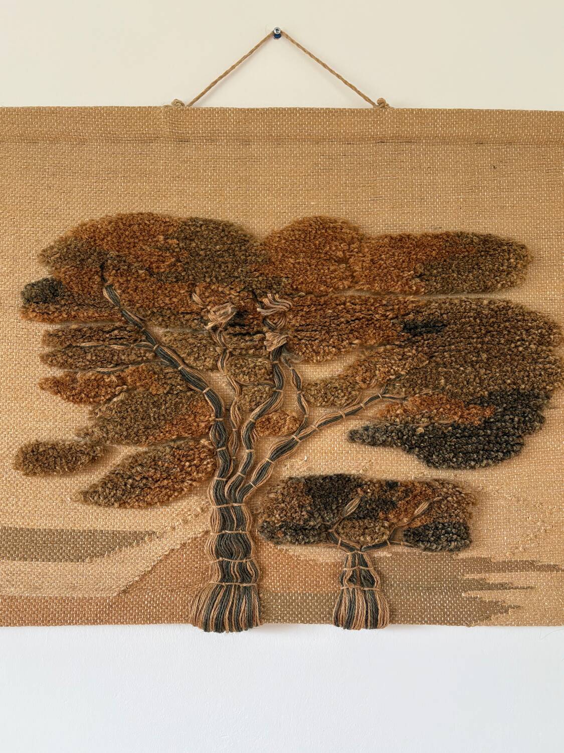 Jute tapestry