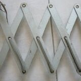 Zigzag wall lamp, accordion, metal scissors, 50s/60s design