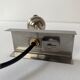 Pair of vintage opaline wall lamps