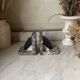 Pair of Art Deco marble and onyx bookends