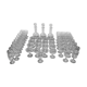 Baccarat crystal glassware and decanter set, Athenian engraving
