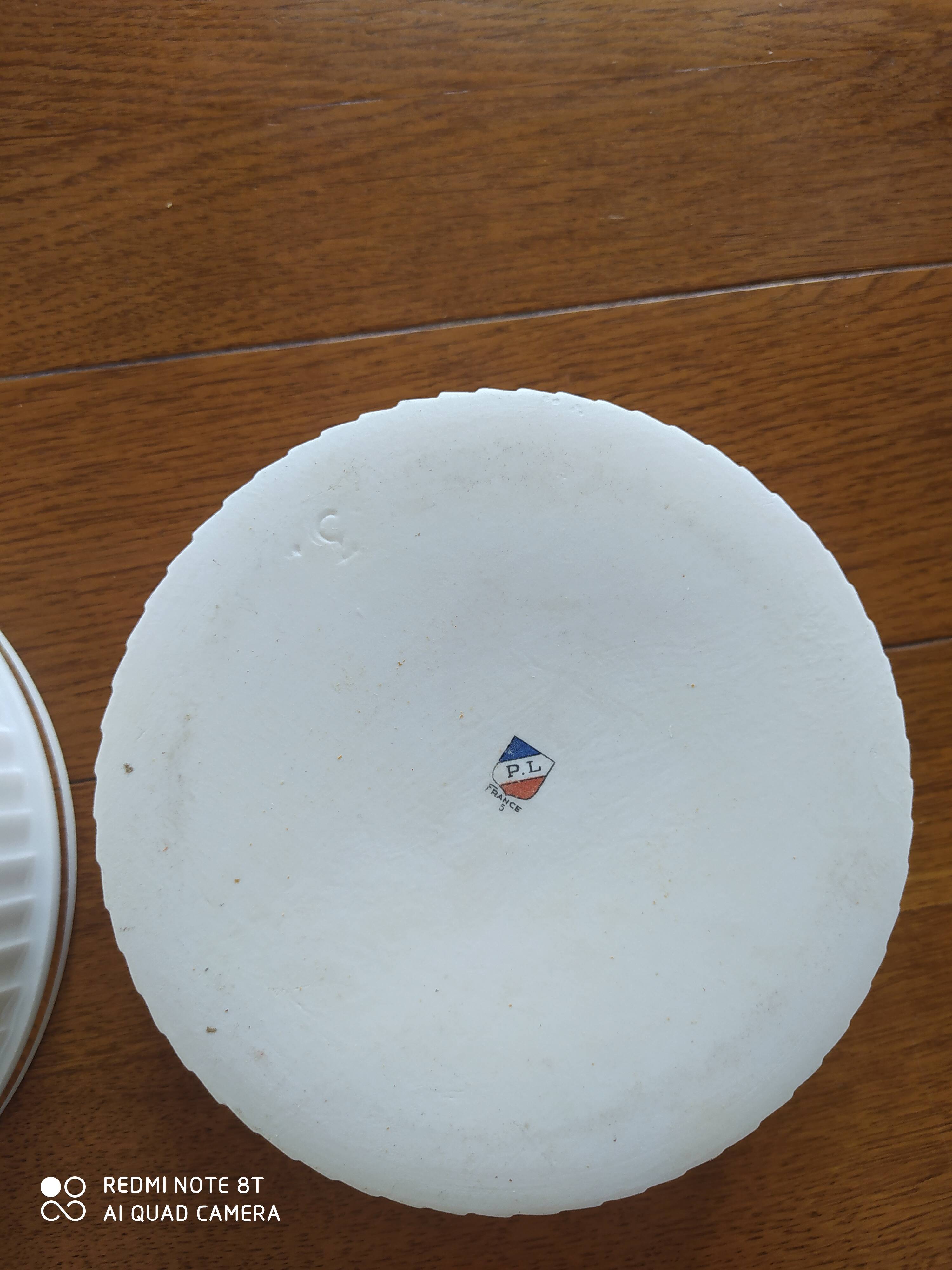 Set of 3 Limoges porcelain bowls