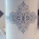 Vintage pitcher French earthenware Luneville