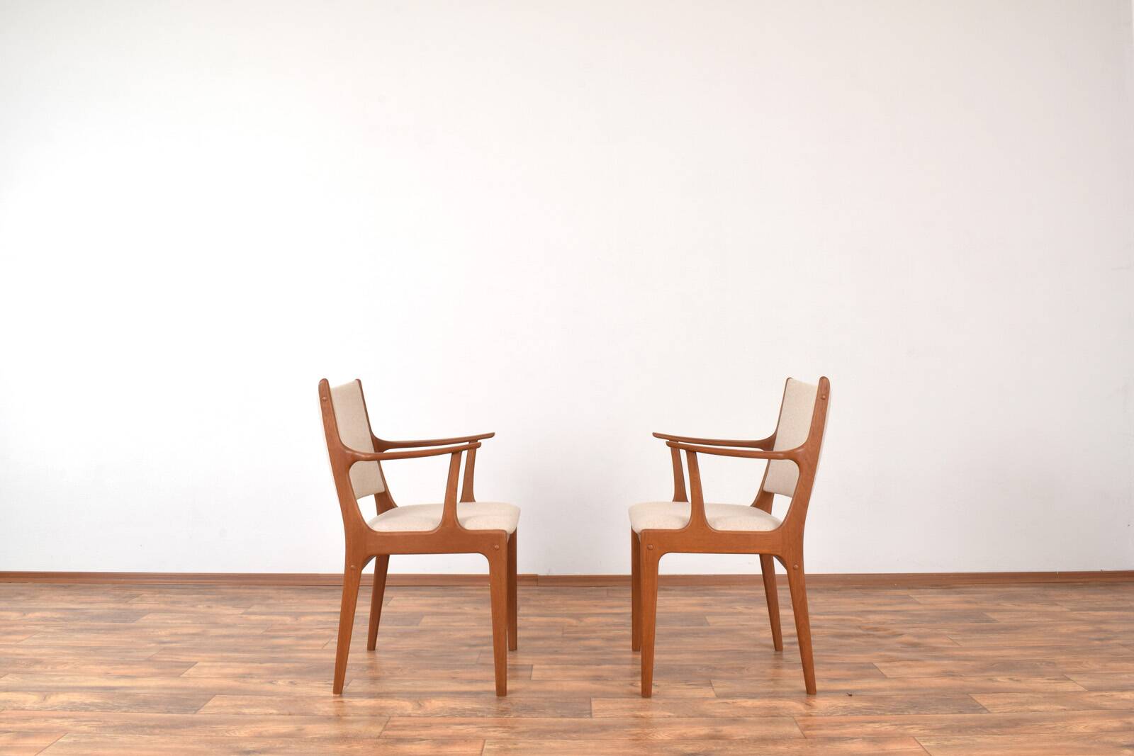 Mid-Century Teak Dining Chairs by Johannes Andersen for Uldum Møbelfabrik