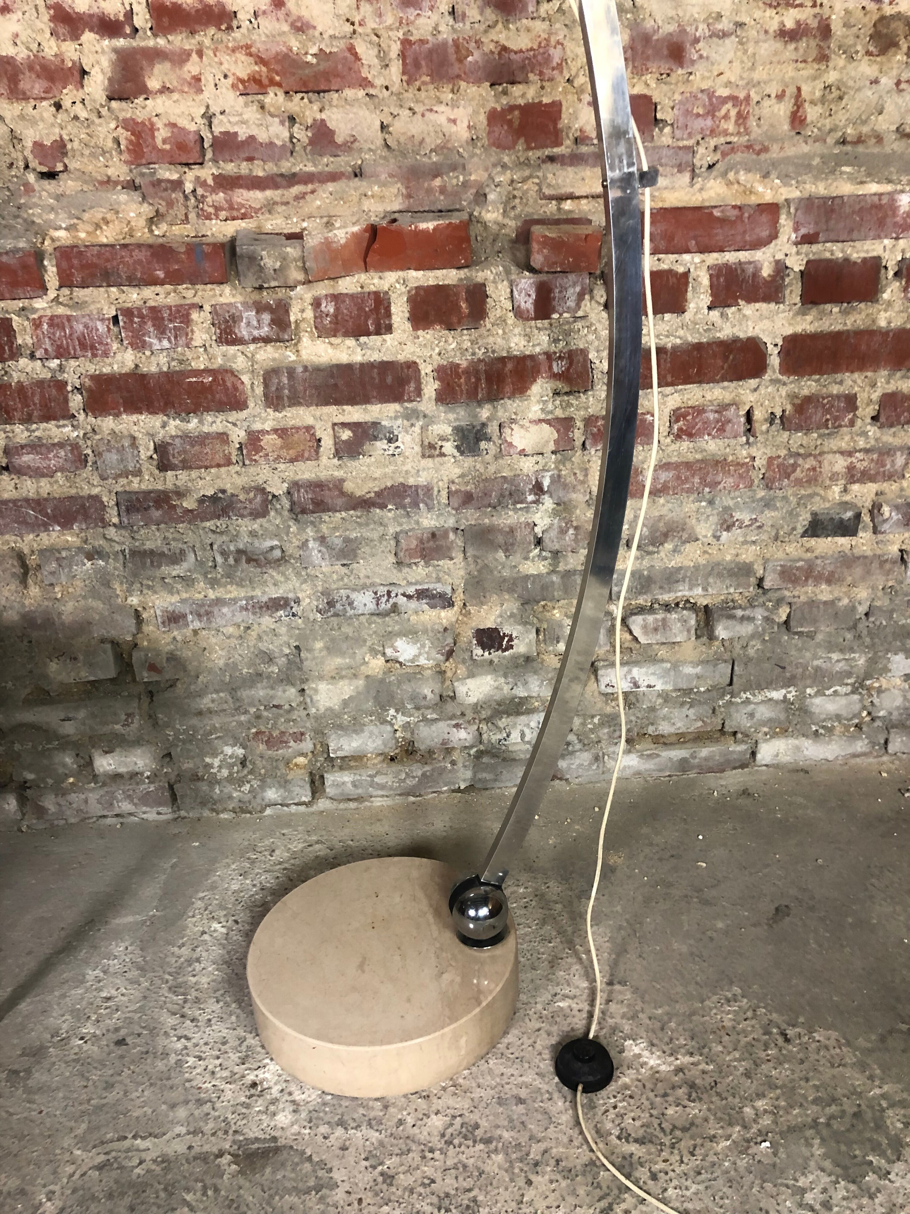 Vintage 70's arc floor lamp