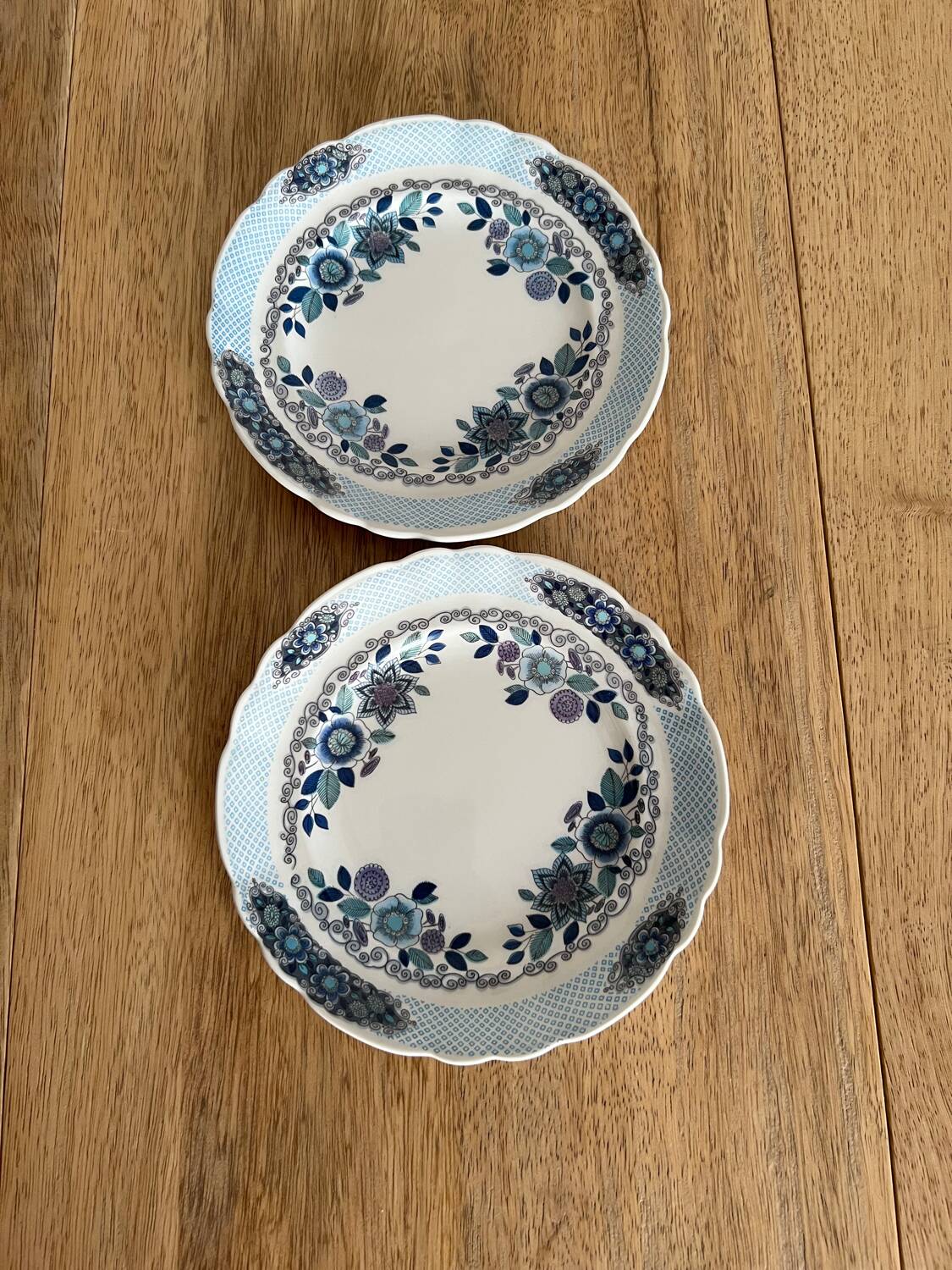 10 dessert plates 1960 Manufacture Pontesa