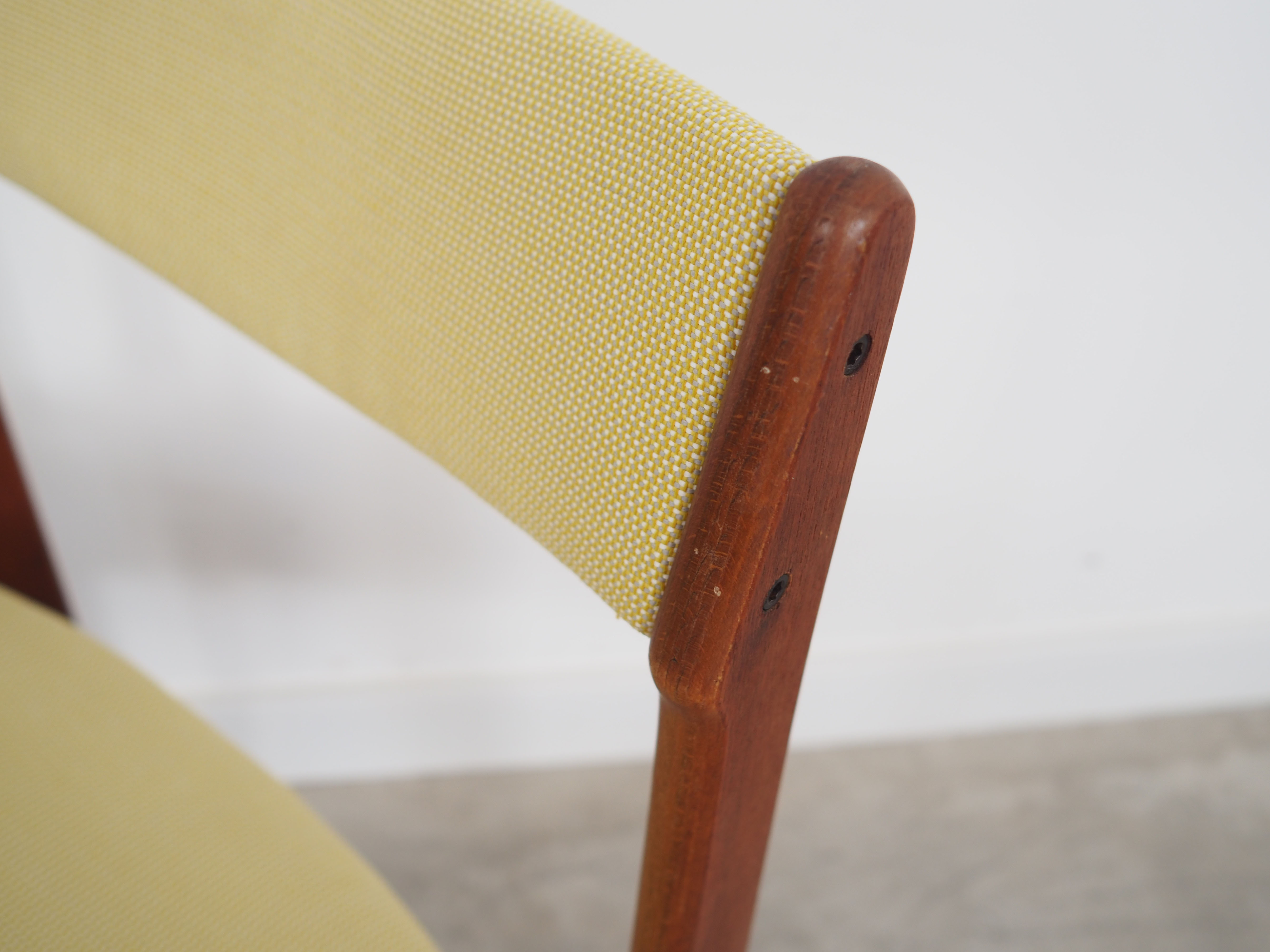 Set of two teak chairs, Danish design, 1970s, production: Denmark