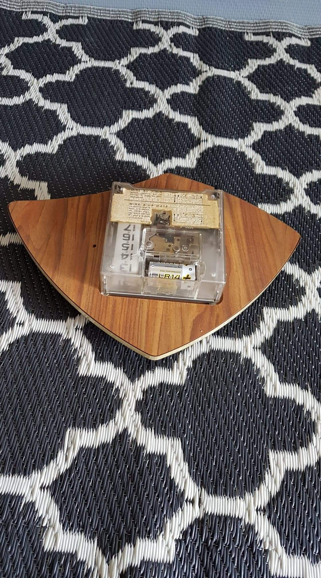 Wall clock Garnic Jaz 1966/67