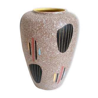 Vase Scheurich, West Germany ceramics, 60s