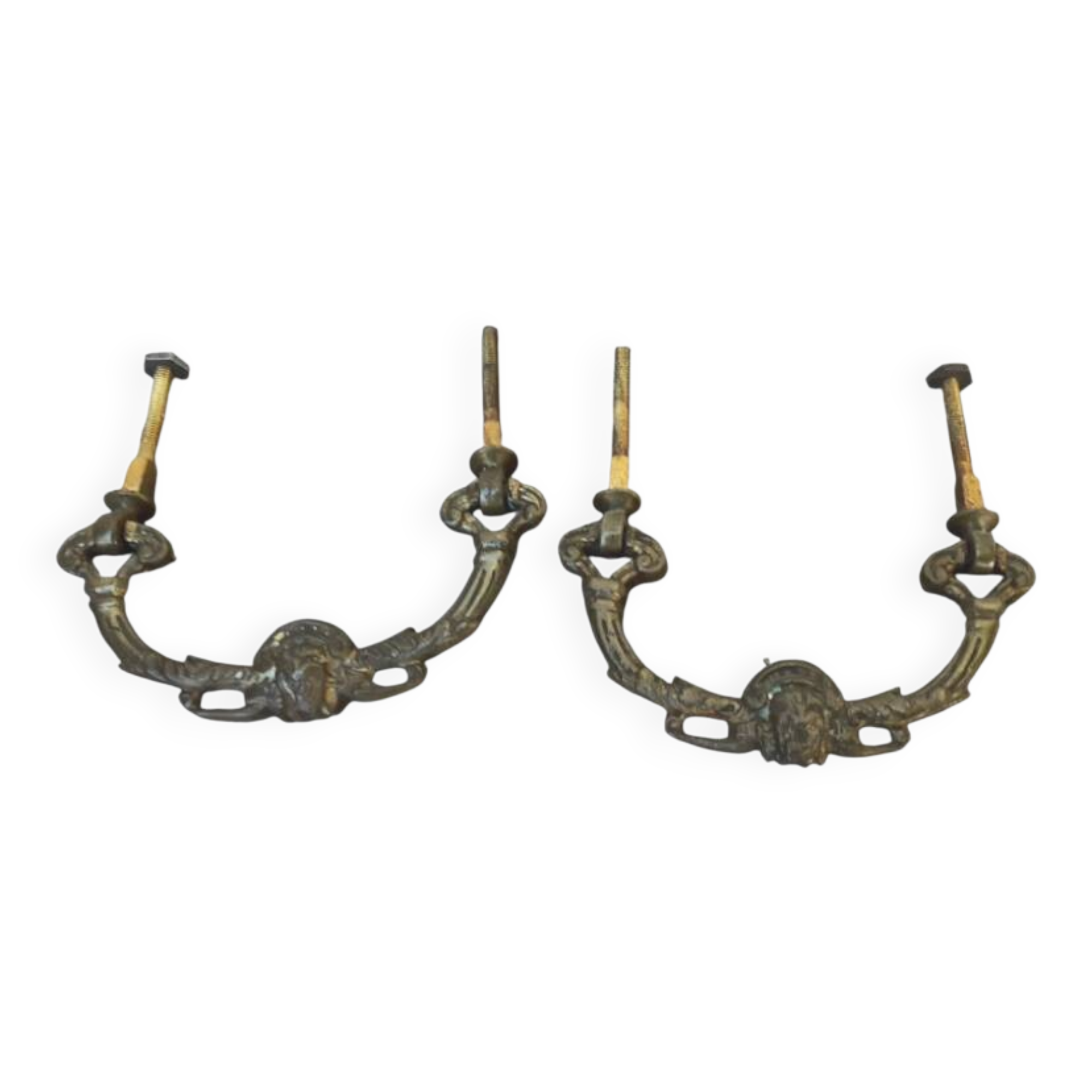 Paire de poignets pour meuble