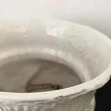 White Italian Ceramic Camel Flowerpot, Planter, Late 20th Century