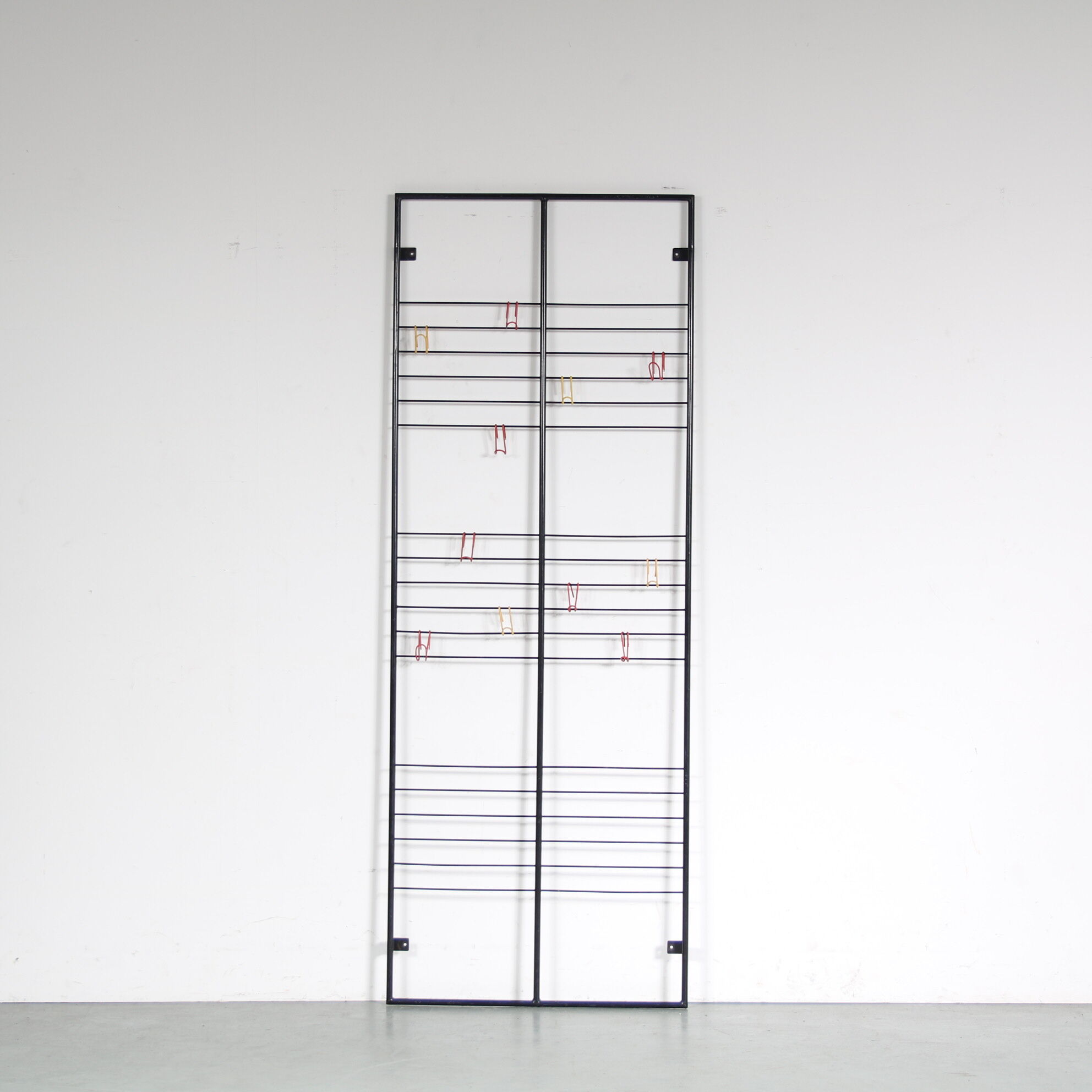 1950s Tone Ladder coat rack by Coen de Vries for Devo, Netherlands
