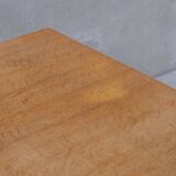 Oak danish mid-century desk