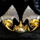Pair of lamps & Barovier Toso Murano