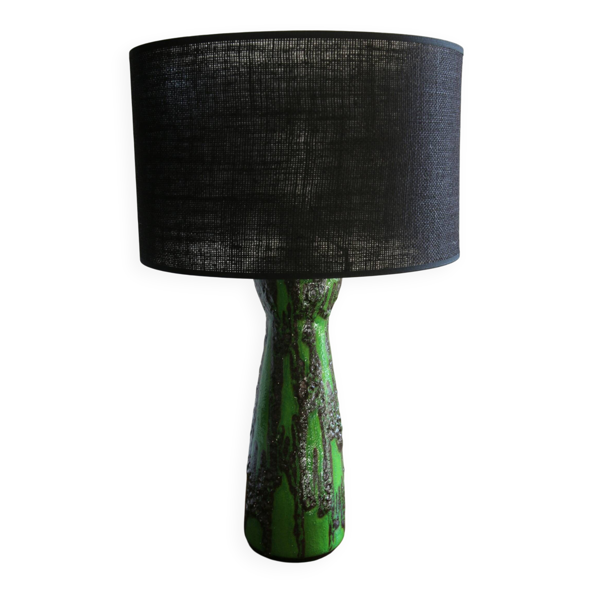 Vintage ceramic lamp Scheurich, Model 520 W. Germany, Mid-Century