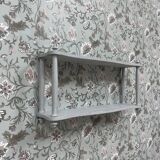 Patinated wall shelf