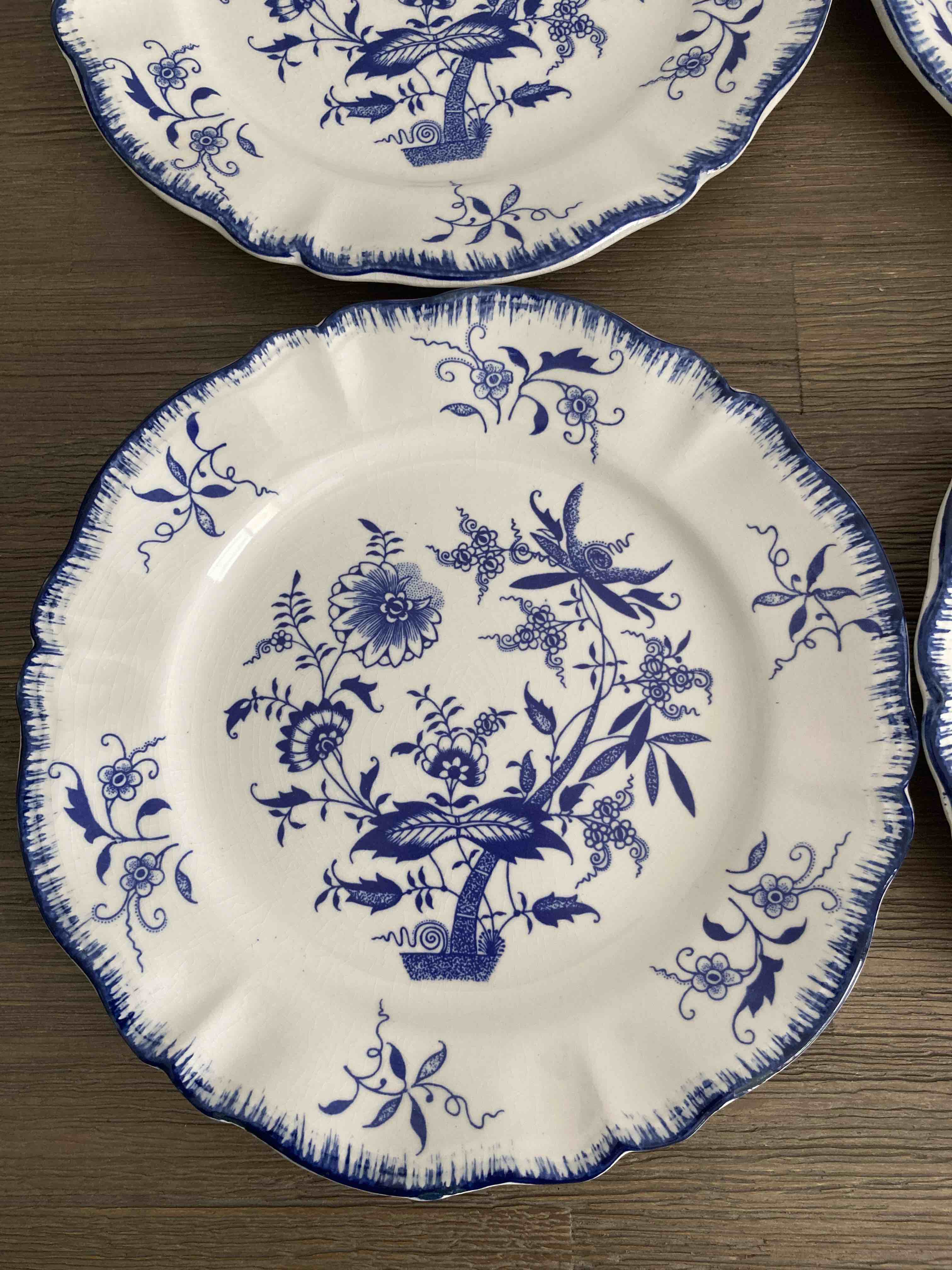 Dessert plates Sarreguemines "Lancaster"