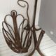 Berceau, lit bébé vintage en bois courbé