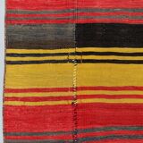 Old Turkish narrow Kilim Runner 322x48 cm shabby chic, vintage kelim