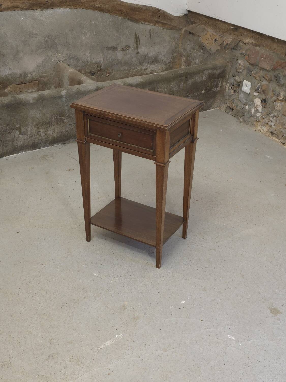 Directoire style bedside table