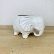 Ceramic elephant plant pot