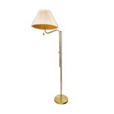 Bergboms, adjustable floor lamp G-132 in brass, Scandinavian / Midcentury Modern