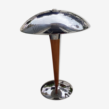 Vintage design liner mushroom table lamp