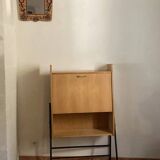 Wall-mounted secretary in the style of Jacques Hitier – 1960s