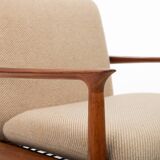 Pair of easy chairs by Sven Age Eriksen for Glostrup Mobelfabrik, Denmark 1960s