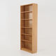 Bookcase with oak veneer scandinavian design from the 70s