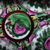 Macao porcelain plate