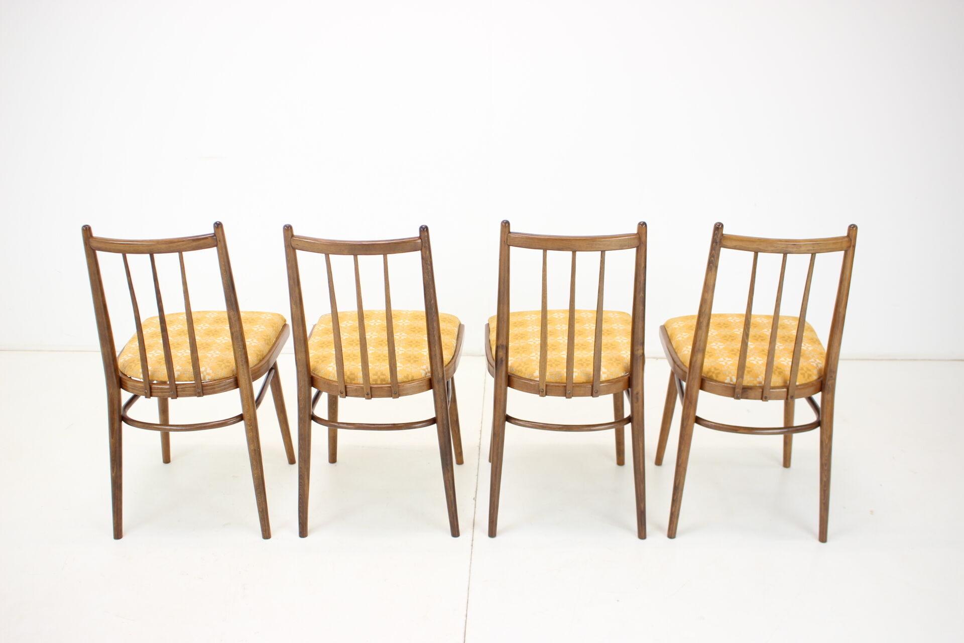Set of four dining chairs by jitona, czechoslovakia, 1970s