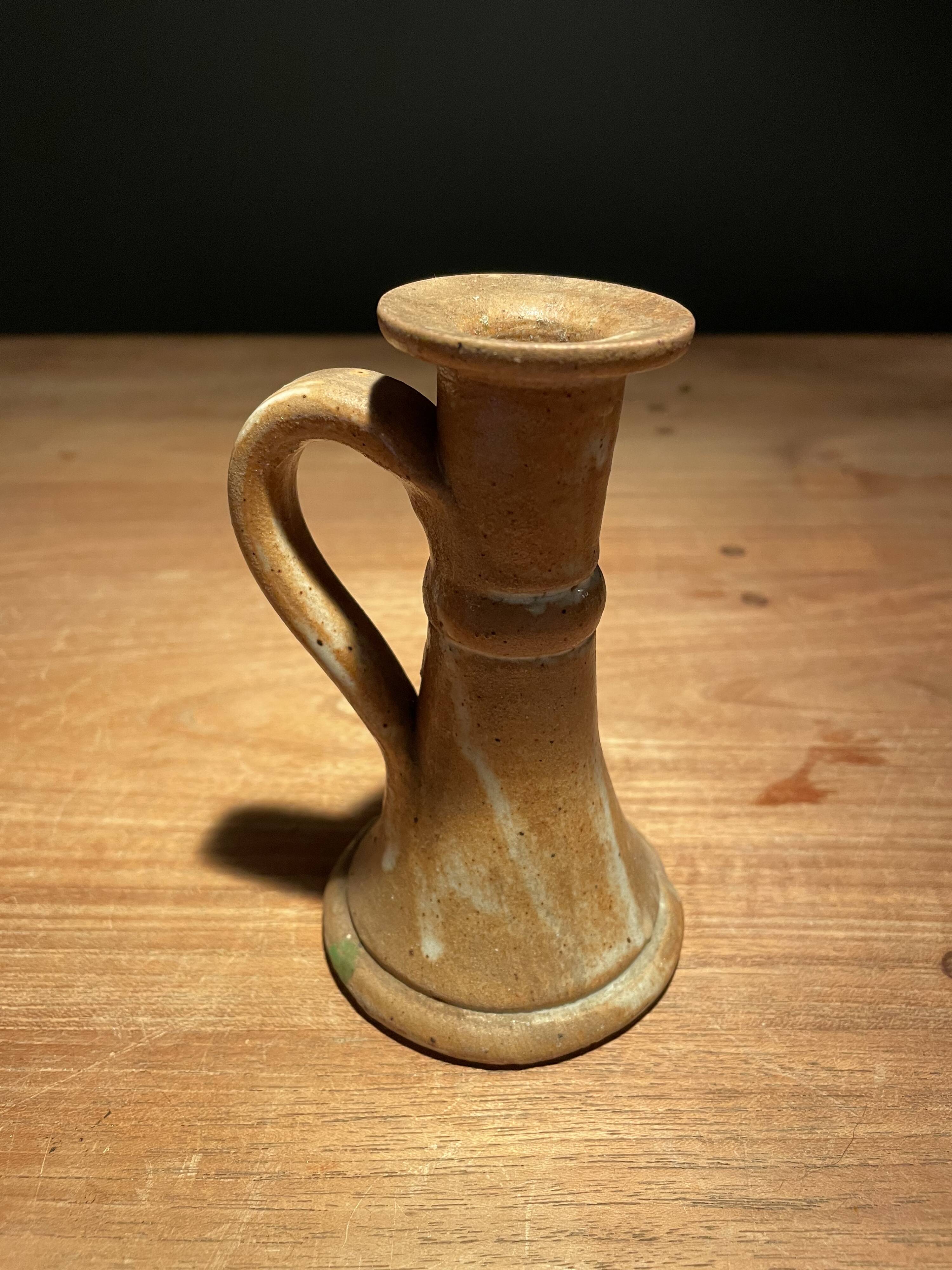 Vintage handle candle holder