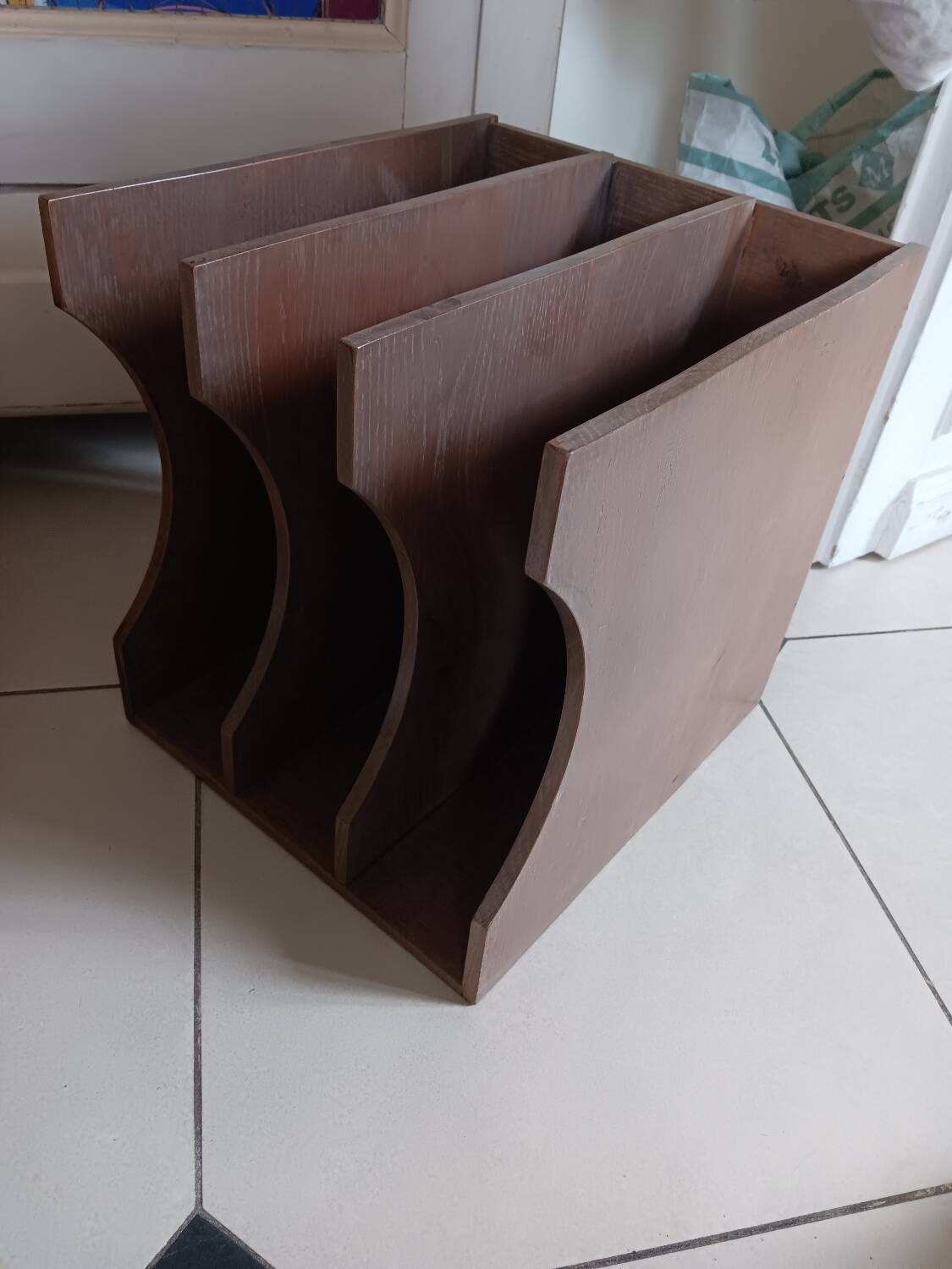 Wooden storage box