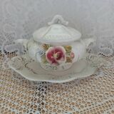 Antique porcelain soup tureen from Naples