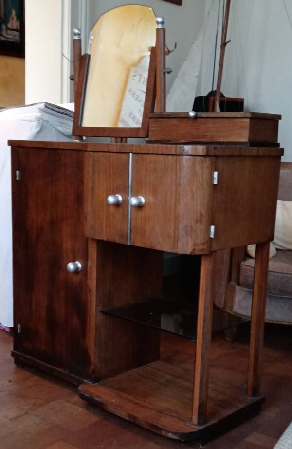 Petit meuble / coiffeuse Art Deco