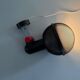 Wall light for microphone by Roger Tallon for Erco Leuchten, 1970s, Germany.