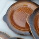 Sarreguemines / 11 earthenware fish-shaped plates