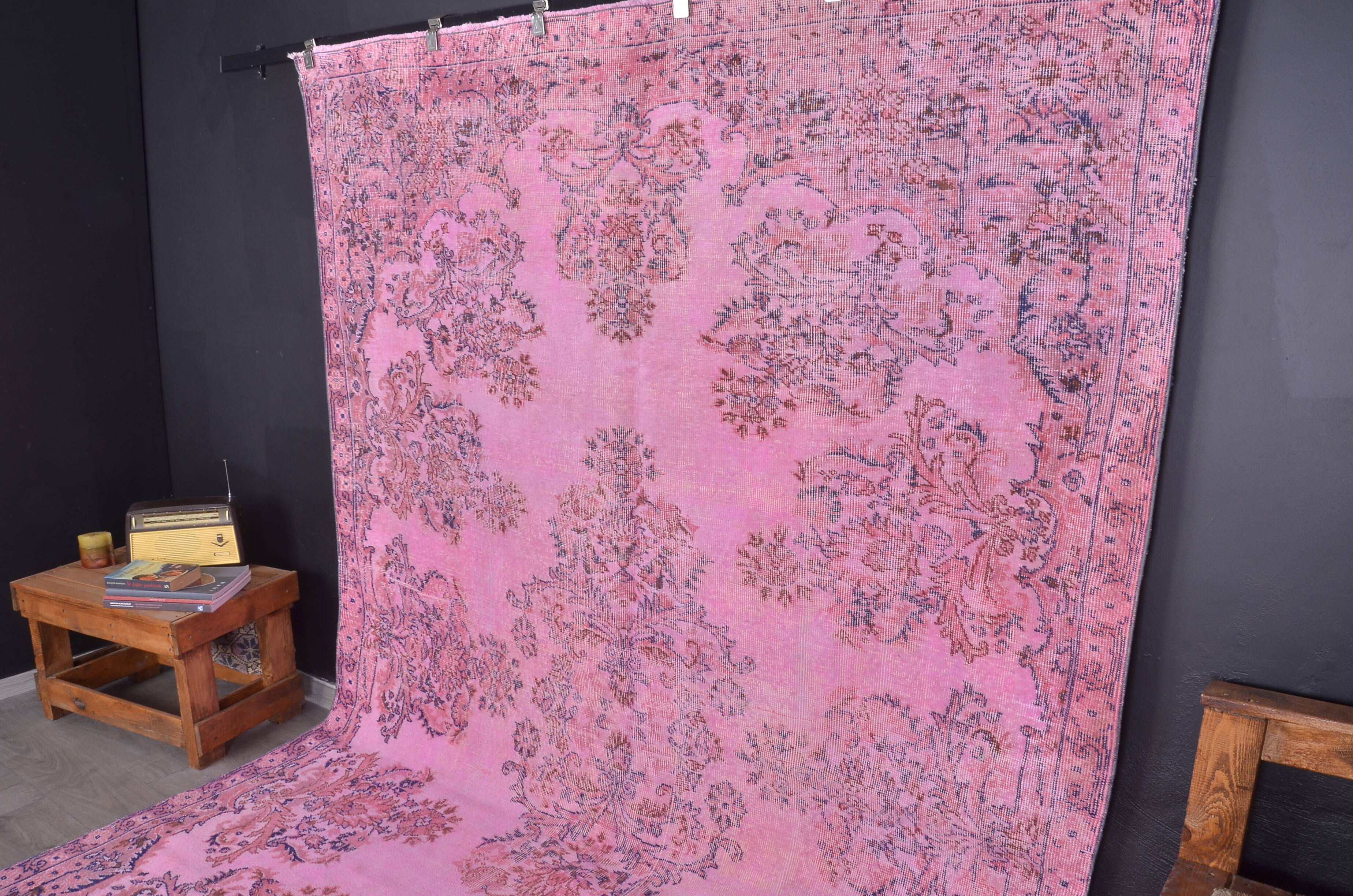 PinK Ethnic Pale Pink Rug sku 2352