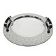 Alessi - design Michael Graves - tray - stainless steel - Memphis Milano