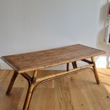 Table basse  rotin