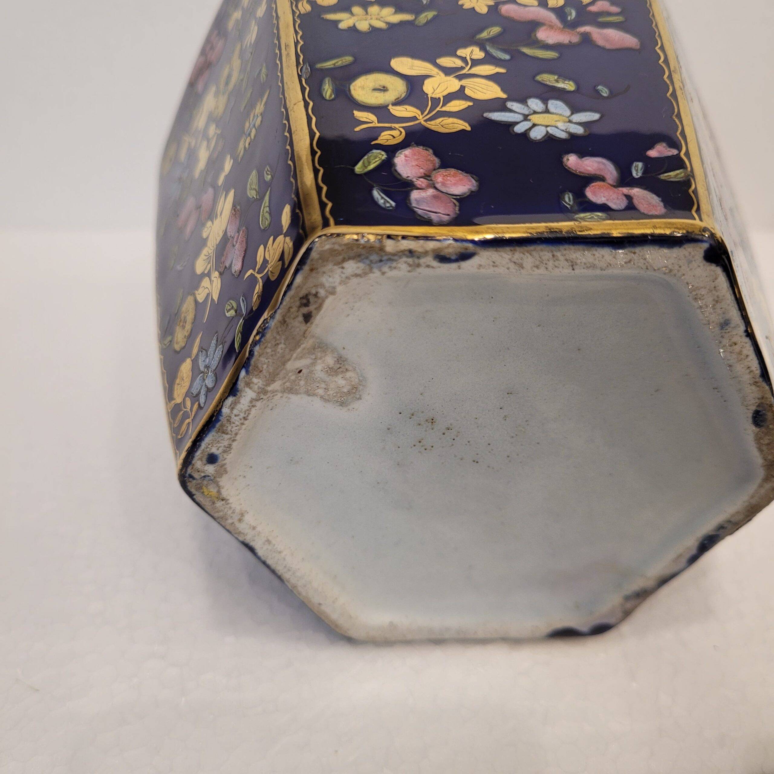 Paire de pots, faïence Ironstone, Mason’s Ashworth, vers 1820 – Angleterre