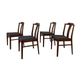 Chaises à manger danoises du milieu du siècle des années 1960