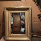 Miroir en bois doré 59x76cm
