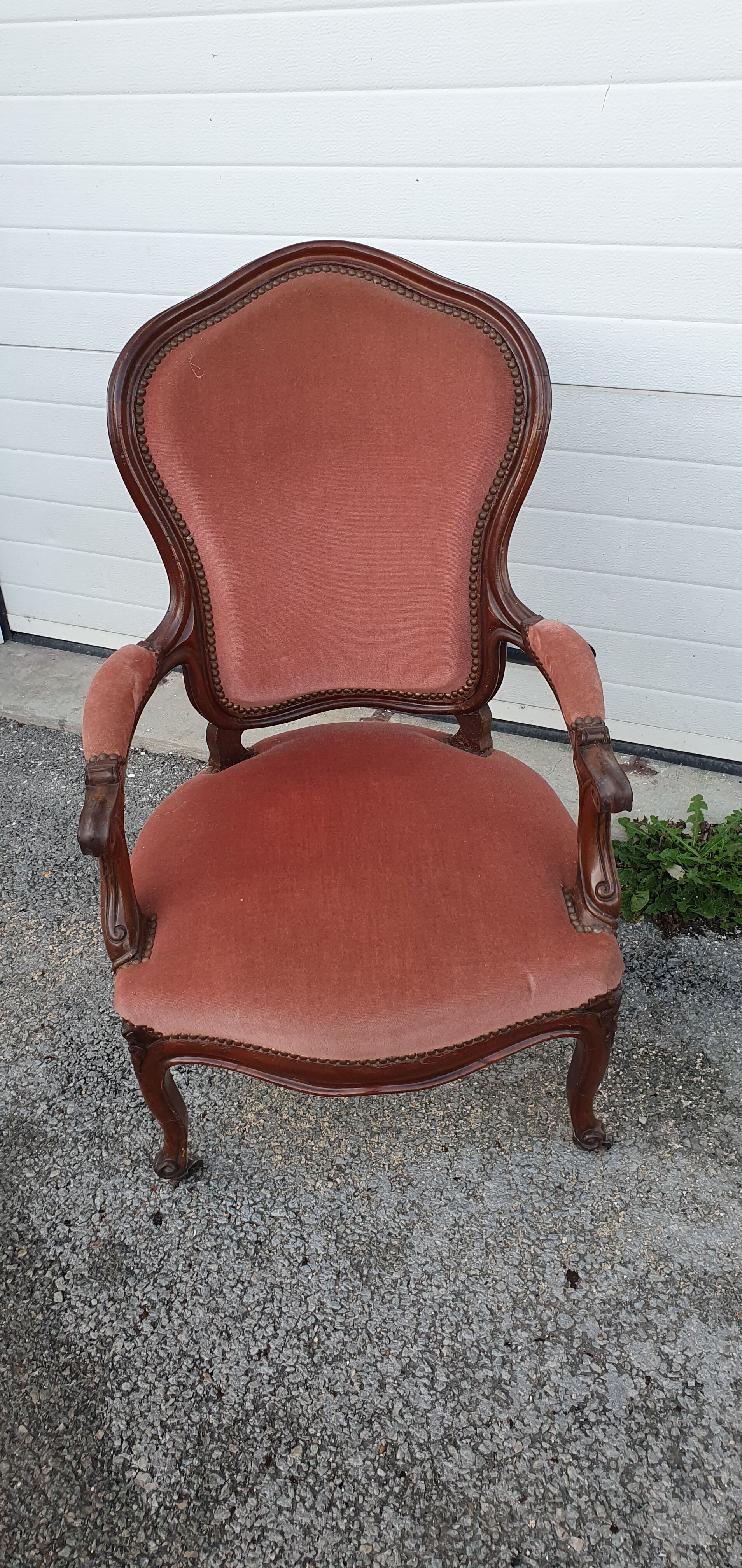 Fauteuil bergère de 1900