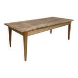 1900 oak table 216cm long