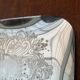 Vintage German floral metal plate by WMF